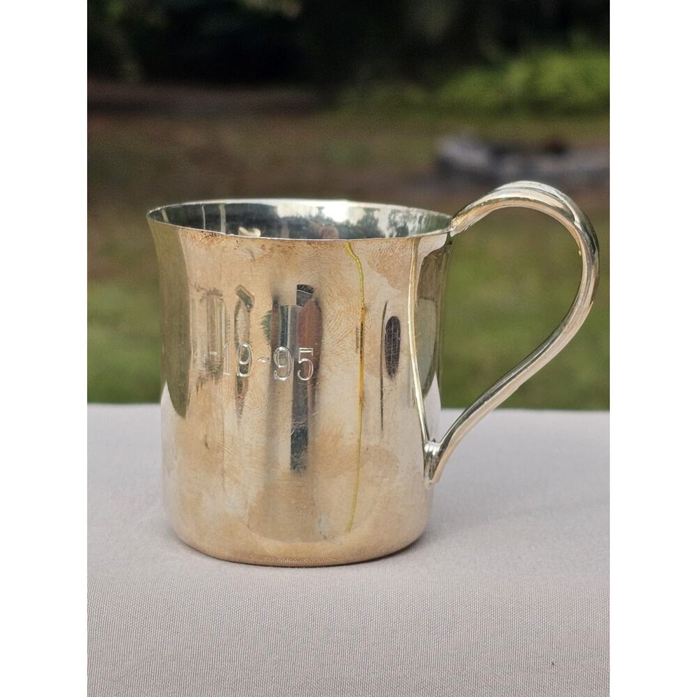 Tiffany And Co Elsa Peretti Sterling Silver Baby Cup